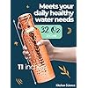 Load image into Gallery viewer, Kitchen Science 100% Pure Water Bottle with Free Sleeves and Carrying Bag - Hammered Design