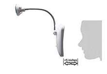 Load image into Gallery viewer, JiBen Square Flexible Gooseneck LED Lighted 10X Magnifying Makeup Mirror, Power Locking Suction Cup, Bright Diffused Light, 360 Degree Swivel, Portable Cordless Travel and Home Bathroom Vanity Mirror