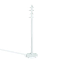 Load image into Gallery viewer, Umbra Pillar Coat Rack, W/STOOL, White Wood