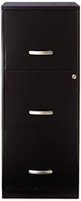 Load image into Gallery viewer, Lorell LLR18573 File Cabinet, 35.5"x14.3"x18", Black