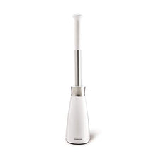 Load image into Gallery viewer, simplehuman Toilet Brush with Caddy, Stainless Steel, White