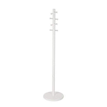 Load image into Gallery viewer, Umbra Pillar Coat Rack, W/STOOL, White Wood
