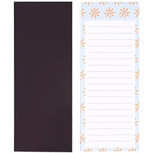 Load image into Gallery viewer, 6 Pack Magnetic Notepads for Fridge, Grocery To Do List (Floral, 3.5x9)