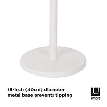 Load image into Gallery viewer, Umbra Pillar Coat Rack, W/STOOL, White Wood