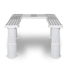 Load image into Gallery viewer, Expandable Under Sink Organizer and Storage I Bathroom Under the Sink Organizer Kitchen Under Sink Shelf I Cleaning Supplies Organizer Under Sink Storage I EXPANDABLE HEIGHT DEPTH & WIDTH