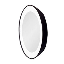 Load image into Gallery viewer, Zadro 15X Magnification Next Generation LED Lighted Suction Cup Mirror, Black, Silver Finish