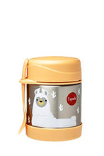Load image into Gallery viewer, 3 Sprouts Stainless Steel Food Jar and Spork for Kids, Llama