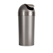 Load image into Gallery viewer, Umbra Venti Swing-Top 16.5-Gallon Kitchen Trash Large, 35-inch Tall Garbage Can for Indoor, Outdoor or Commercial Use, Pewter