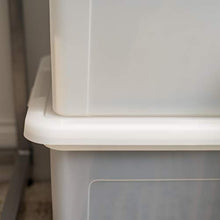 Load image into Gallery viewer, IRIS USA, Inc. FB-21EE Letter & Legal Size File Box, Pearl, 4 Count