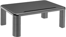 Load image into Gallery viewer, HUANUO Adjustable Monitor Stand Riser - 3 Height Adjustable Computer Monitor Stand with Phone Holder for Desk, Printer, Laptop, Computer Monitor Riser for Home & Office Use