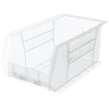Load image into Gallery viewer, Akro-Mils 30240 AkroBins Plastic Storage Bin Hanging Stacking Containers, (15-Inch x 8-Inch x 7-Inch), Clear, (12-Pack)