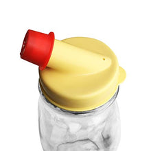 Load image into Gallery viewer, The Dairy Shoppe Heavy Glass Milk Bottles 33.8 Oz (1 Ltr) Jugs with Extra Lids & NEW Pour Spout! (4, 33.8 oz)