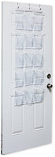 Load image into Gallery viewer, 2 Pack - SimpleHouseware Crystal Clear Over the Door Hanging Pantry Organizer (52" x 18")