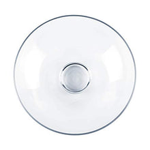 Load image into Gallery viewer, CYS Excel Glass Decorative Bowl (H:4.5" D:12") | Fruit Display Bowl | Terrarium Bowl | Kitchen Table Centerpiece | Footed Pedestal Bowl