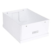 Load image into Gallery viewer, Bigso Katrin Collapsible Storage Box, 13.5 x 17.6 x 7.2 Inches, White