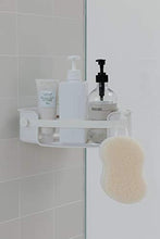 Load image into Gallery viewer, Umbra Flex Gel Lock Corner Shower Bin