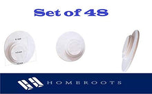 Load image into Gallery viewer, HomeRoots Soft White Felt Plate Dividers 12-10", 24-6", 12-4.5" Set of 48 White dish separator pads