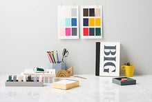 Load image into Gallery viewer, Wit & Delight - Concrete Pencil Holder | Size: 4" x 3.25" | Set of 2 | Blue