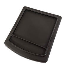 Load image into Gallery viewer, HOMZ Plastic 4 Drawer Medium Cart, Black Frame with Smoke Tint Drawers, Casters Included, Set of 1