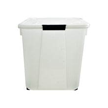 Load image into Gallery viewer, Advantus Rolling Storage Box with Snap Lid, 15-Gallon Size, Clear (34009)