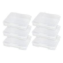 Load image into Gallery viewer, IRIS USA PJC-300 Portable Project Case, Thick, Clear, 6 Count