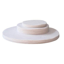 Load image into Gallery viewer, HomeRoots Soft White Felt Plate Dividers 12-10", 24-6", 12-4.5" Set of 48 White dish separator pads