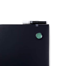 Load image into Gallery viewer, U Brands Square Magnetic Chalk Board, 14 x 14 Inches, Frameless, Black, Marker Included (468U00-04)