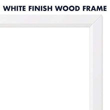 Load image into Gallery viewer, Quartet Magnetic Whiteboard, 17" x 23" Small White Board for Wall, Dry Erase Board for Kids, Perfect for Home Office & Home School Supplies, Dry Erase Marker, Magnets, White Frame (MWDW1723M-WT)