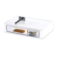 Load image into Gallery viewer, madesmart Pull-out Drawer - Medium | Stack Collection | Frost | Stackable | BPA-Free, 10.13 x 7.25 x 2.38 in (25.71 x 18.42 x 6.03 cm) (79209)