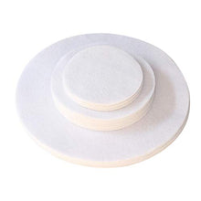 Load image into Gallery viewer, HomeRoots Soft White Felt Plate Dividers 12-10", 24-6", 12-4.5" Set of 48 White dish separator pads