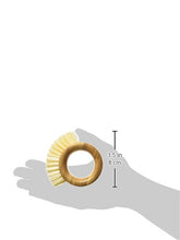 Load image into Gallery viewer, Full Circle The Ring Fruit and Vegetable 2 in 1 Mushroom Cleaning Brush, White