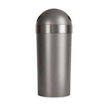 Load image into Gallery viewer, Umbra Venti Swing-Top 16.5-Gallon Kitchen Trash Large, 35-inch Tall Garbage Can for Indoor, Outdoor or Commercial Use, Pewter