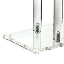 Load image into Gallery viewer, Mooca Clear Acrylic Round Bracelet Display Holder 2 Tier T-bar Jewelry Display Bracelet Display Holder Stand Acrylic Bracelet Display Organizer Jewelry Holder (2-Bar)