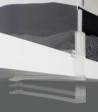 Load image into Gallery viewer, Richards Homewares Acrylic Closet Shelf Divider and Separator for Storage and Organization in Bedroom, Bathroom, Kitchen and Office Shelve, Set of 2