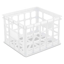 Load image into Gallery viewer, Sterilite 16928006 Storage Crate, White, 6-Pack