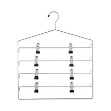Load image into Gallery viewer, Organize It All Chrome 4 Tier Swing Arm Slack Closet Hanger