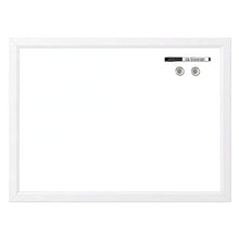 Load image into Gallery viewer, Quartet Magnetic Whiteboard, 17" x 23" Small White Board for Wall, Dry Erase Board for Kids, Perfect for Home Office & Home School Supplies, Dry Erase Marker, Magnets, White Frame (MWDW1723M-WT)