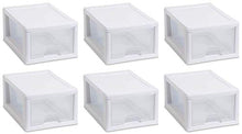 Load image into Gallery viewer, Sterilite 20518006 Sackable Storage Drawer, Pack of 6