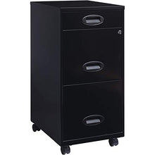 Load image into Gallery viewer, Lorell SOHO Mobile Cabinet, Black
