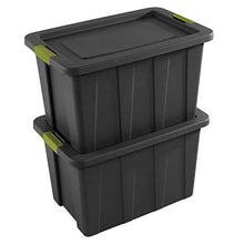 Load image into Gallery viewer, Sterilite 15273V04 30 gallon/114 L Latching Tuff1 Tote (4 Pack)