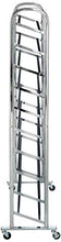 Load image into Gallery viewer, Whitmor 10 Tier Shoe Tower - 50 Pair - Rolling Shoe Rack with Locking Wheels - Chrome