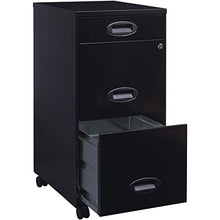 Load image into Gallery viewer, Lorell SOHO Mobile Cabinet, Black