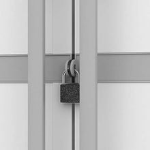 Load image into Gallery viewer, Keter Storage Cabinet with Doors and Shelves for Tool and Home Organization, White & Grey