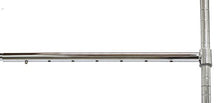 Load image into Gallery viewer, SimpleHouseware Adjustable Closet Hanging Rod, Chrome