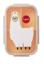 Load image into Gallery viewer, 3 Sprouts Lunch Bento Box – 3 Compartment Lunchbox Container for Kids, Llama