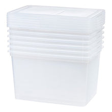 Load image into Gallery viewer, IRIS USA CNL-68 68 Quart Clear Storage Box