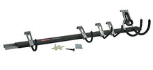 Load image into Gallery viewer, Rubbermaid FastTrack Garage Organization All-in-One Rail & Hook Wall Hanging Kit, 6 Piece, Black