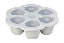 Load image into Gallery viewer, BEABA Silicone Multiportions Baby Food Tray, Oven and Freezer Safe, Made in Italy, Cloud, 3 oz