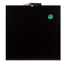 Load image into Gallery viewer, U Brands Square Magnetic Chalk Board, 14 x 14 Inches, Frameless, Black, Marker Included (468U00-04)