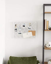 Load image into Gallery viewer, Umbra Trigon, Wall Mounted Bulletin Board, Magnetic Board, and Message Board, White